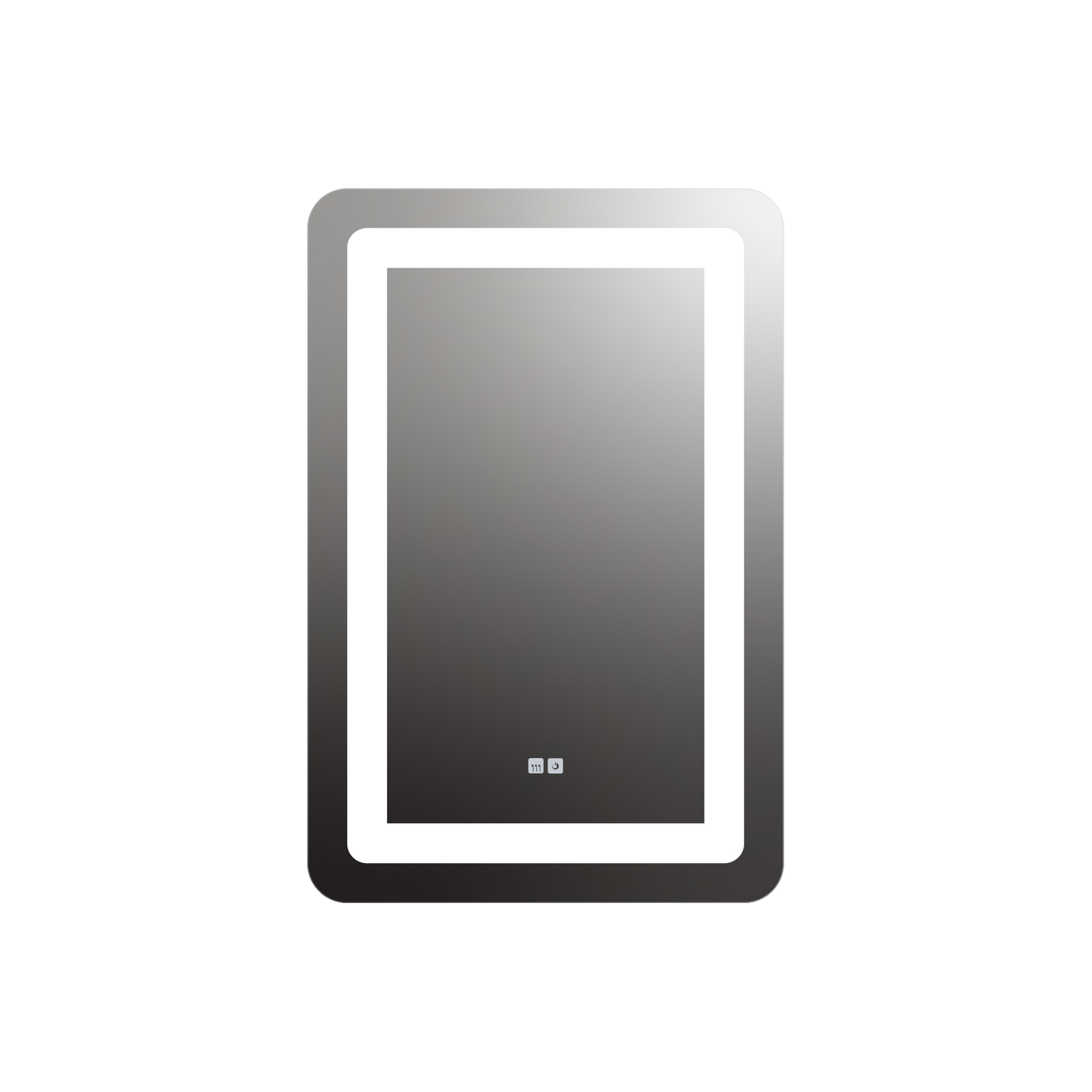 Allegro Rounded Rectangle Lighted Mirror