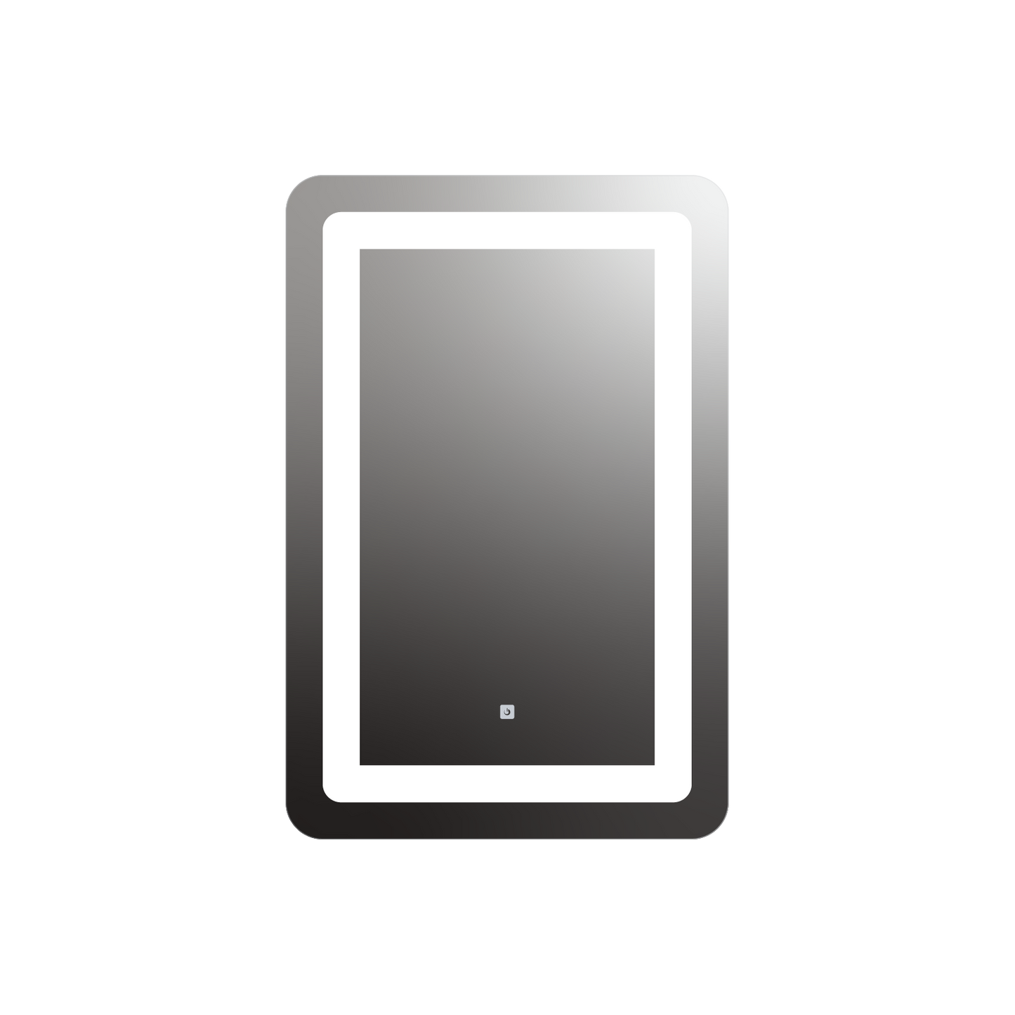 Allegro Rounded Rectangle Lighted Mirror