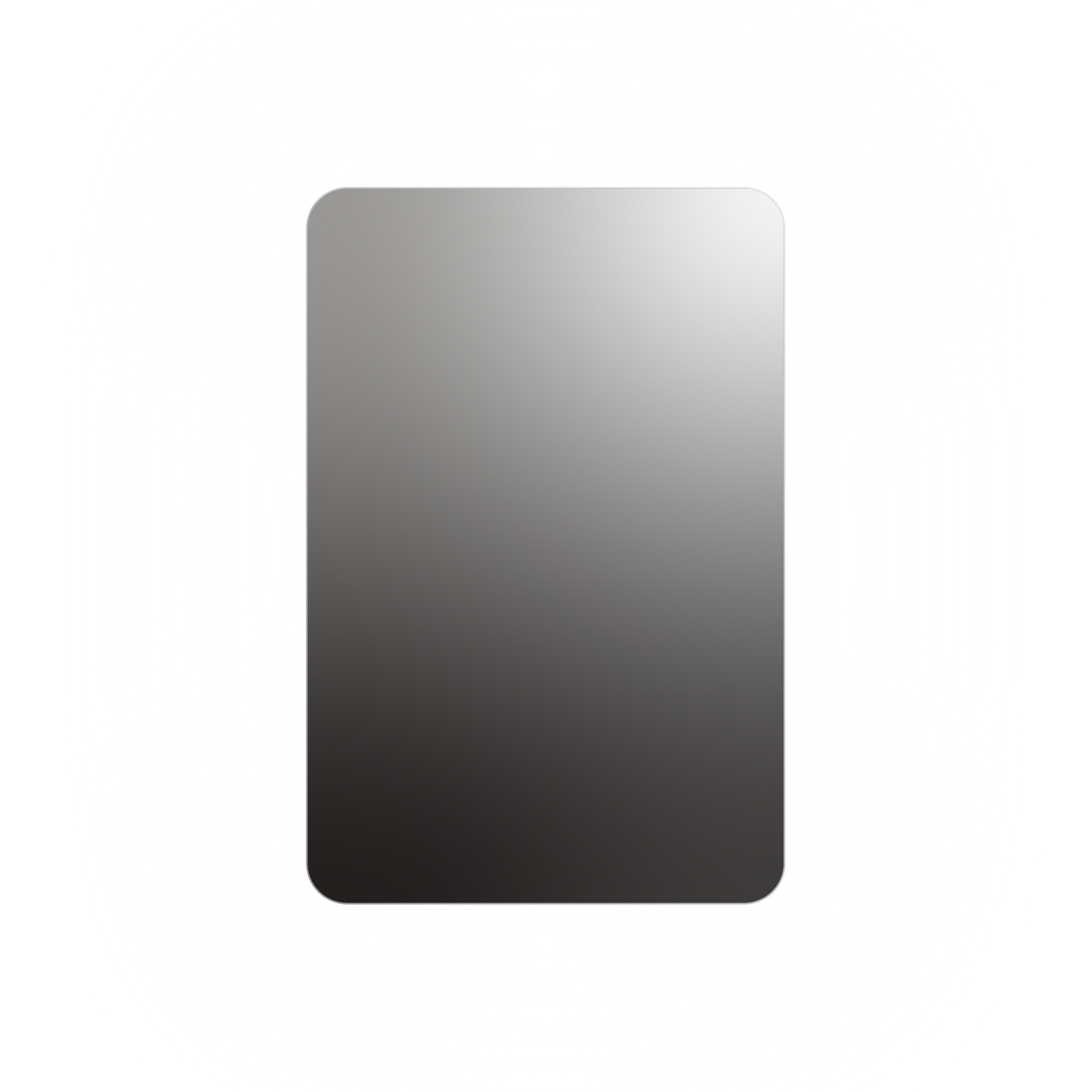 Halo Rounded Rectangle Lighted Mirror