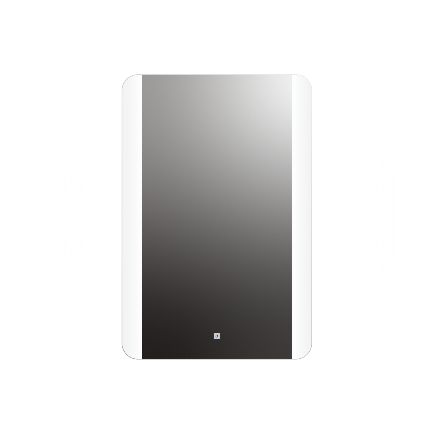Veda Rounded Rectangle Lighted Mirror