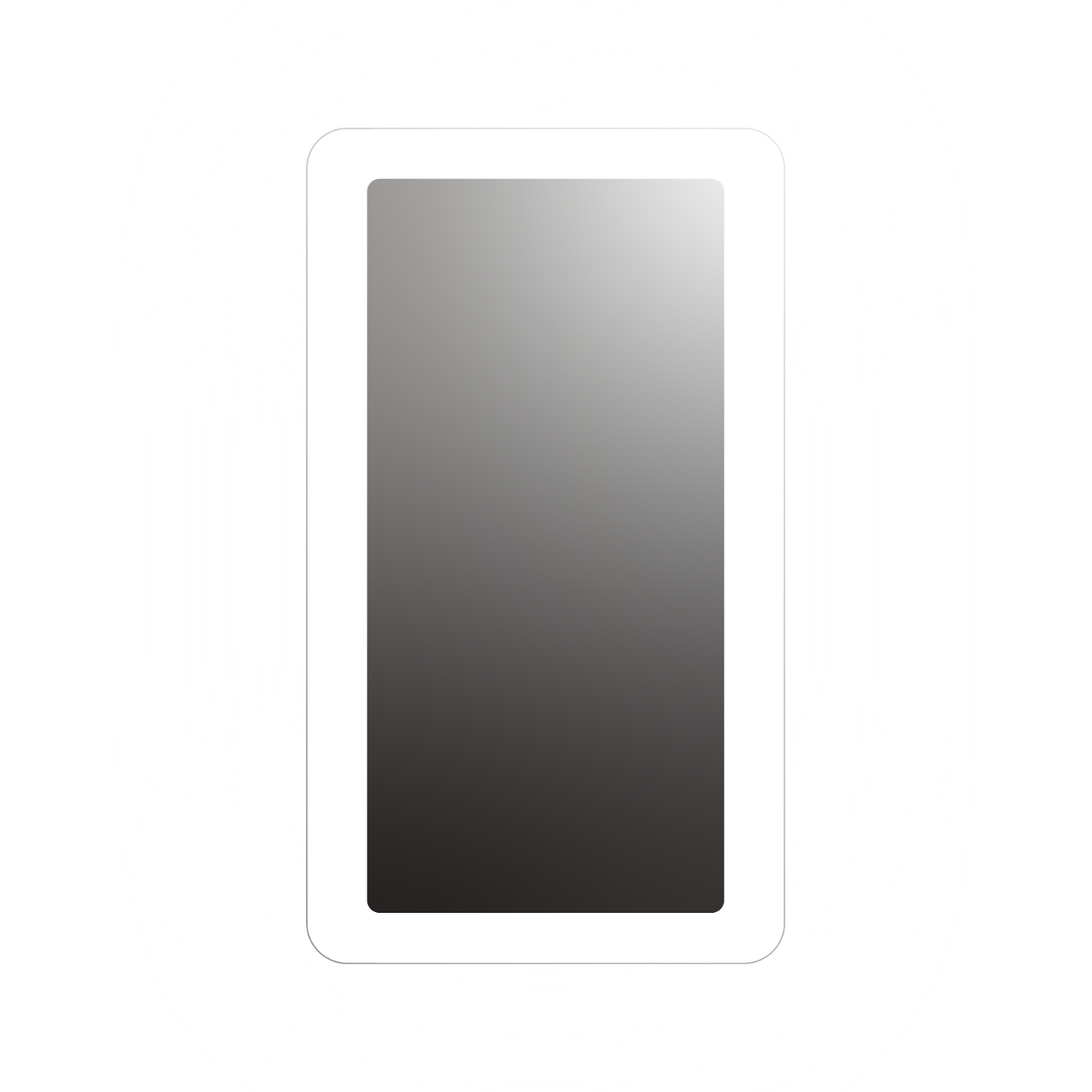 Forte Rounded Rectangle Lighted Mirror
