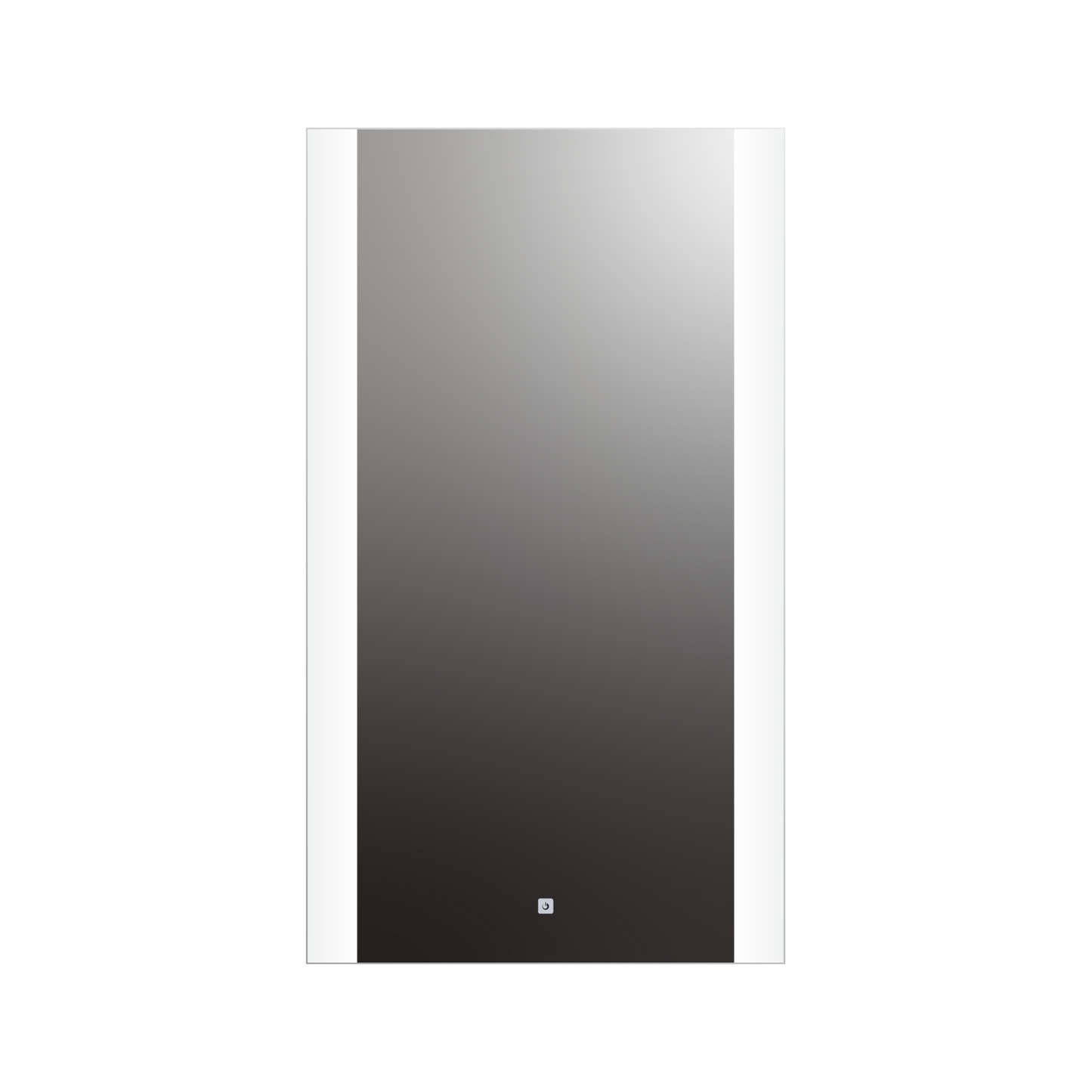 Veda Rounded Rectangle Lighted Mirror