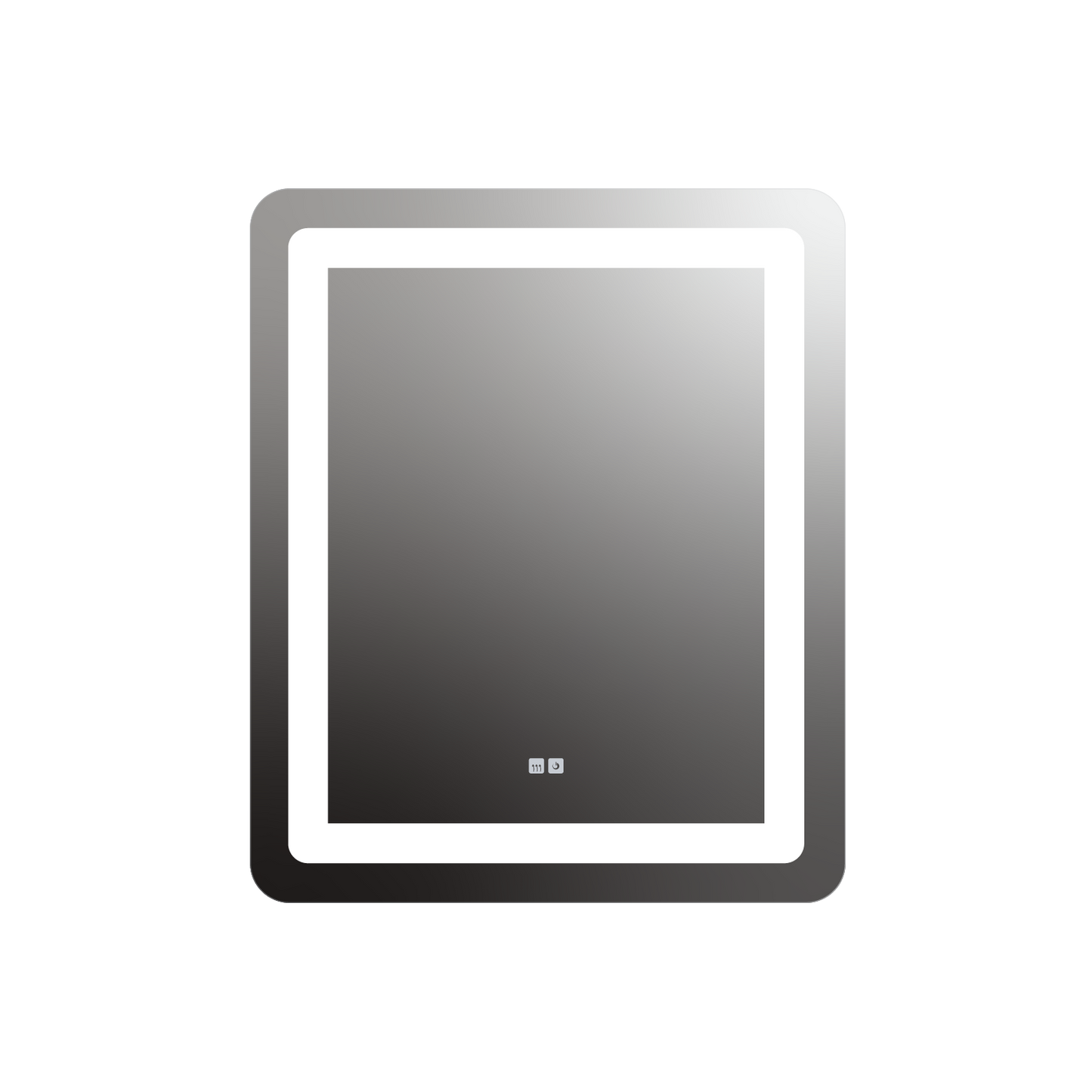 Allegro Rounded Rectangle Lighted Mirror