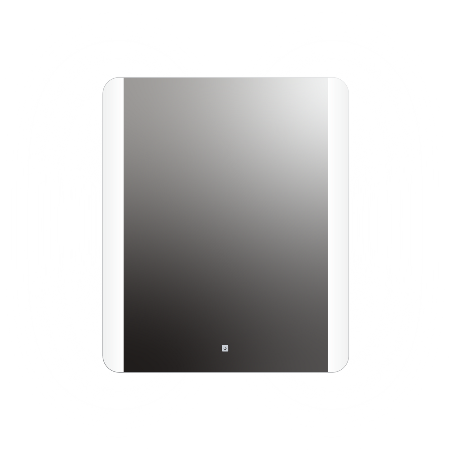 Veda Rounded Rectangle Lighted Mirror