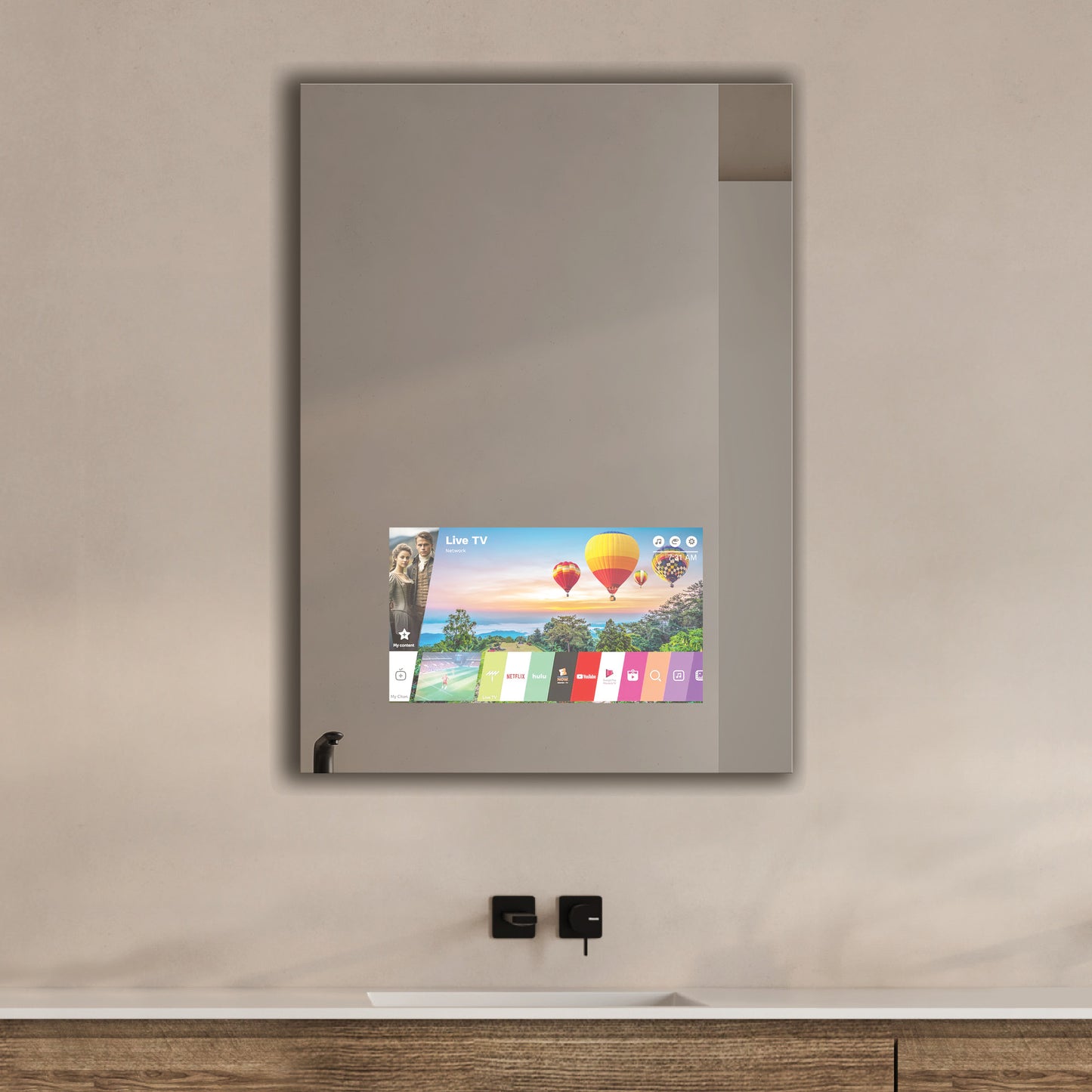 Vanity TV Mirrors