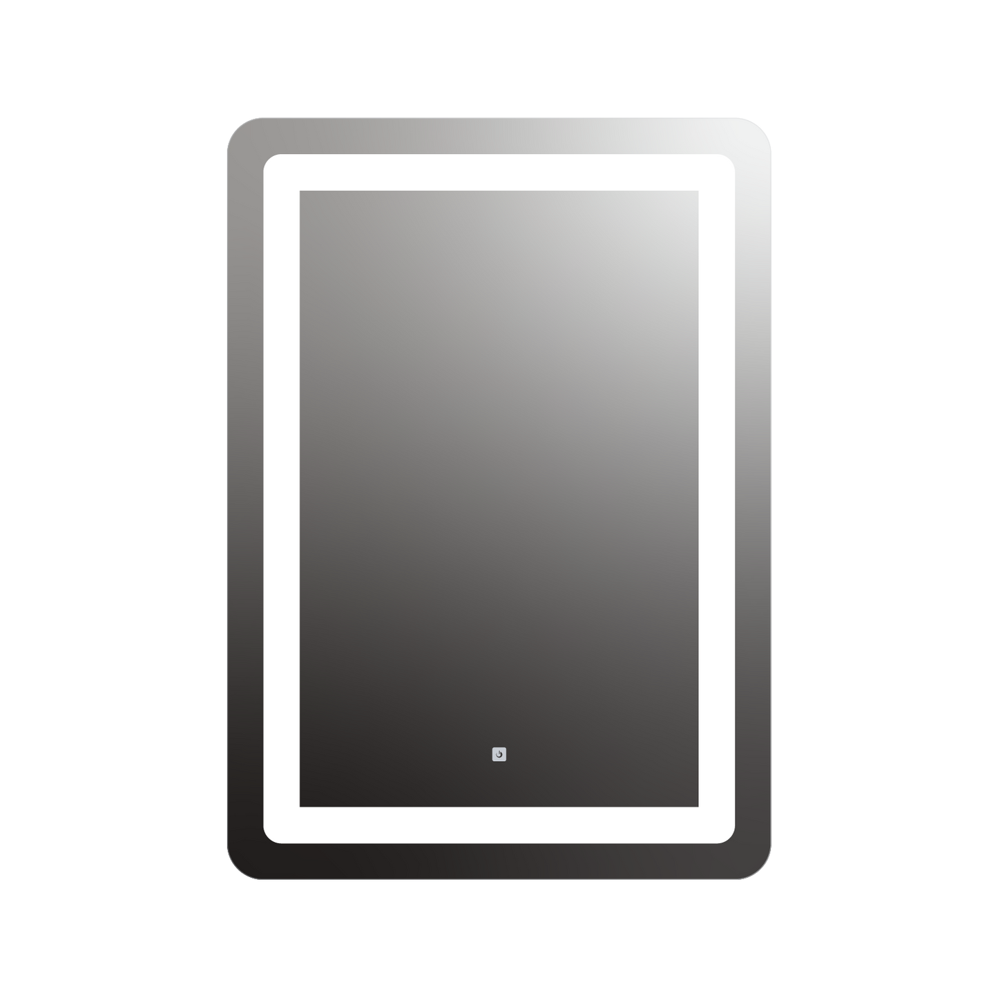 Allegro Rounded Rectangle Lighted Mirror