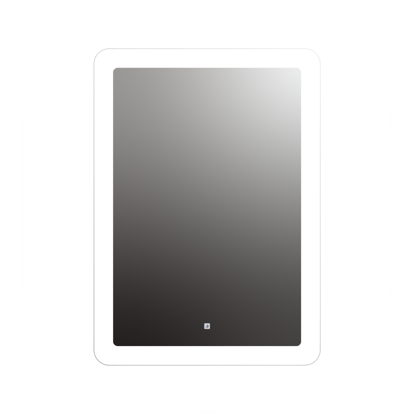 Forte Rounded Rectangle Lighted Mirror