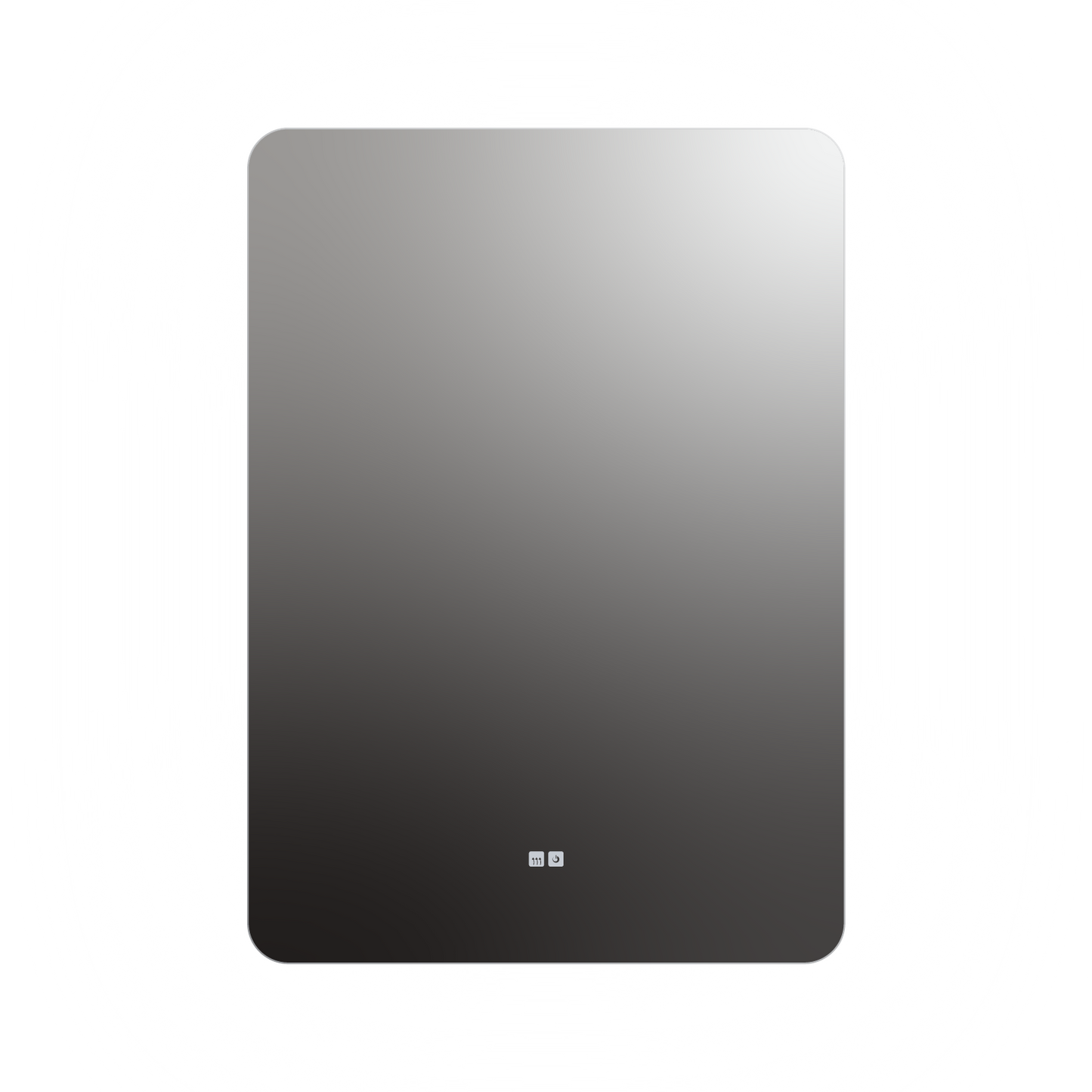 Halo Rounded Rectangle Lighted Mirror