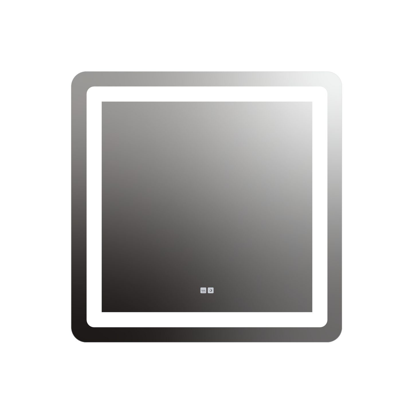 Allegro Rounded Rectangle Lighted Mirror