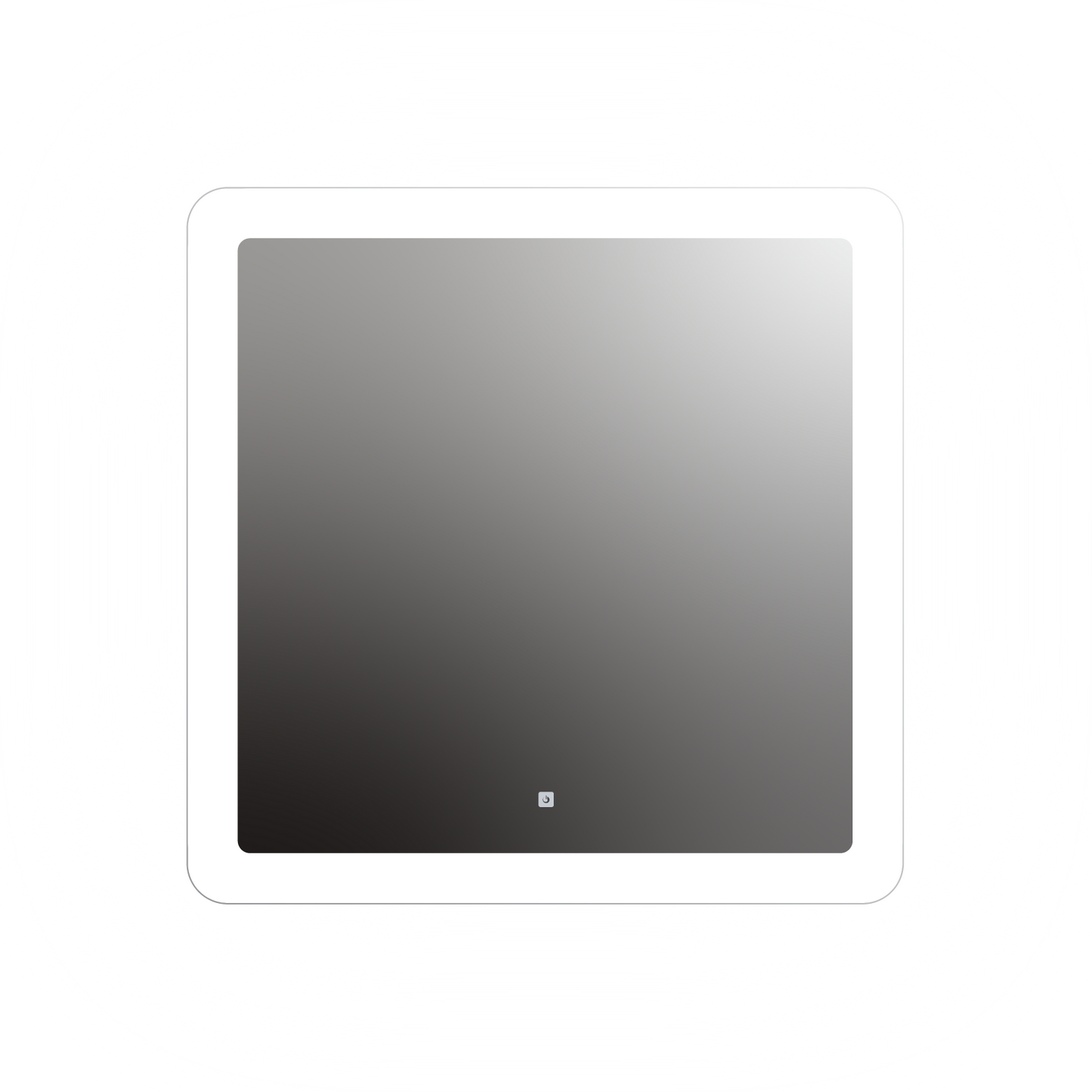 Forte Rounded Rectangle Lighted Mirror