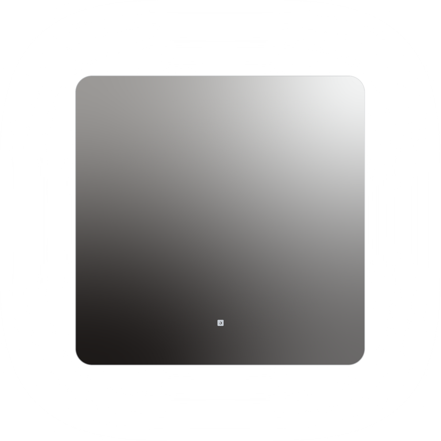 Halo Rounded Rectangle Lighted Mirror