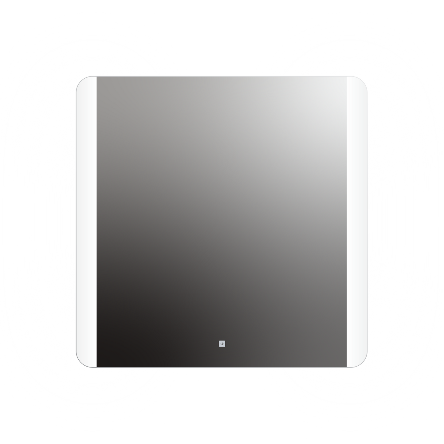 Veda Rounded Rectangle Lighted Mirror