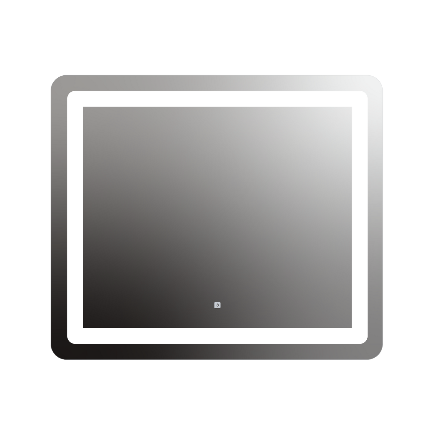 Allegro Rounded Rectangle Lighted Mirror