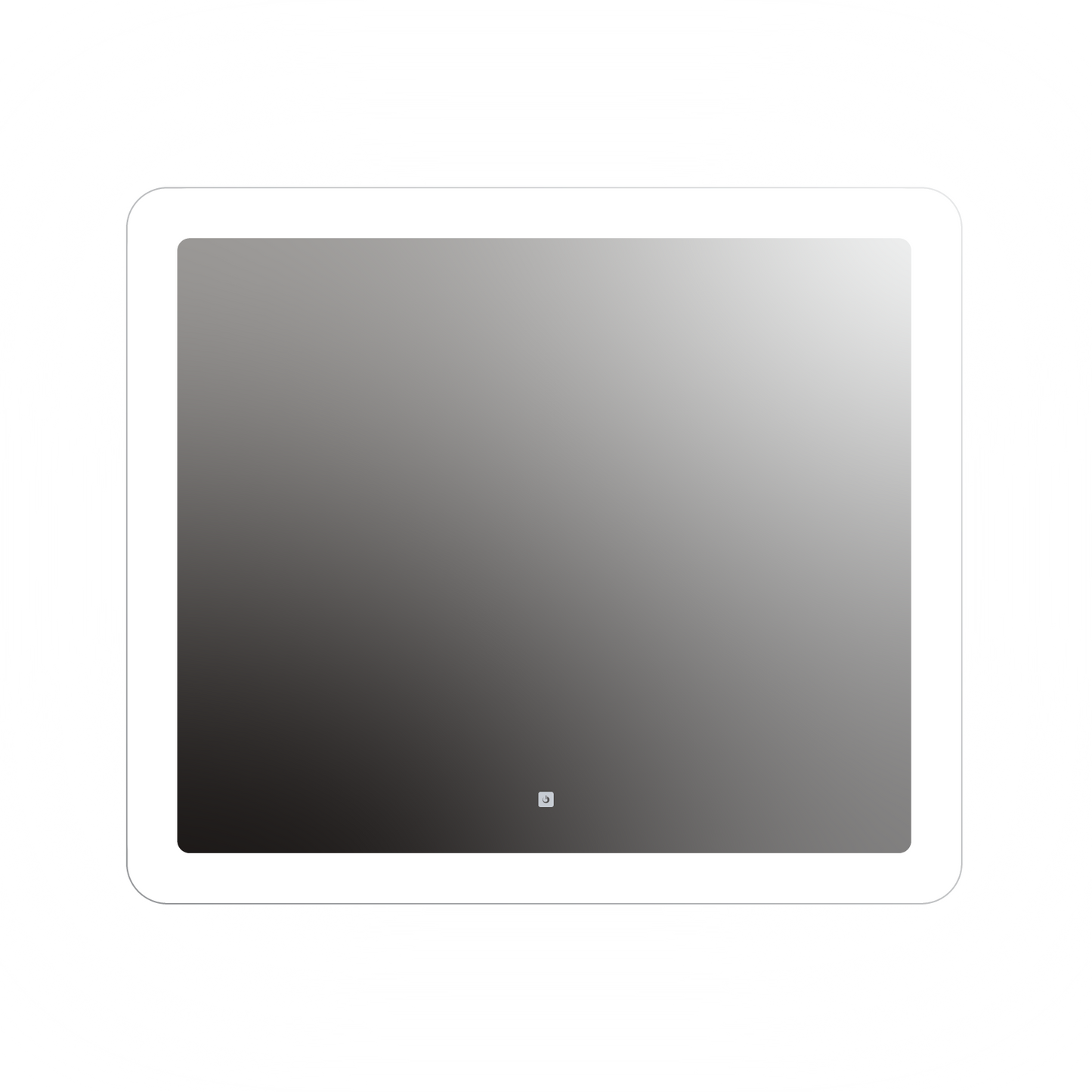Forte Rounded Rectangle Lighted Mirror