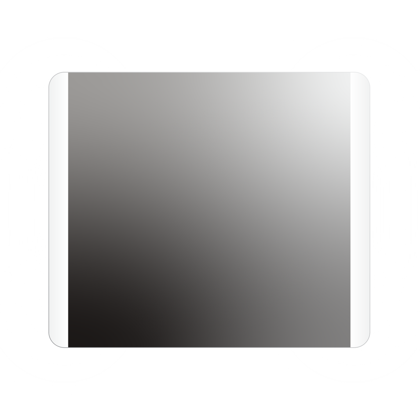 Veda Rounded Rectangle Lighted Mirror