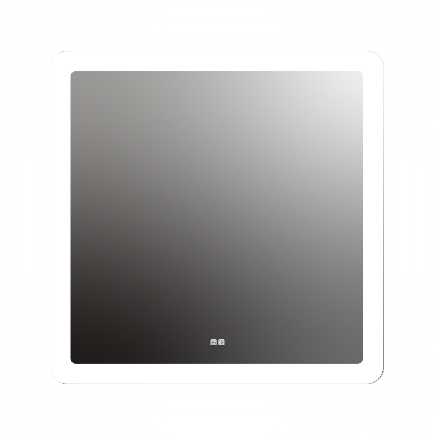 Forte Rounded Rectangle Lighted Mirror