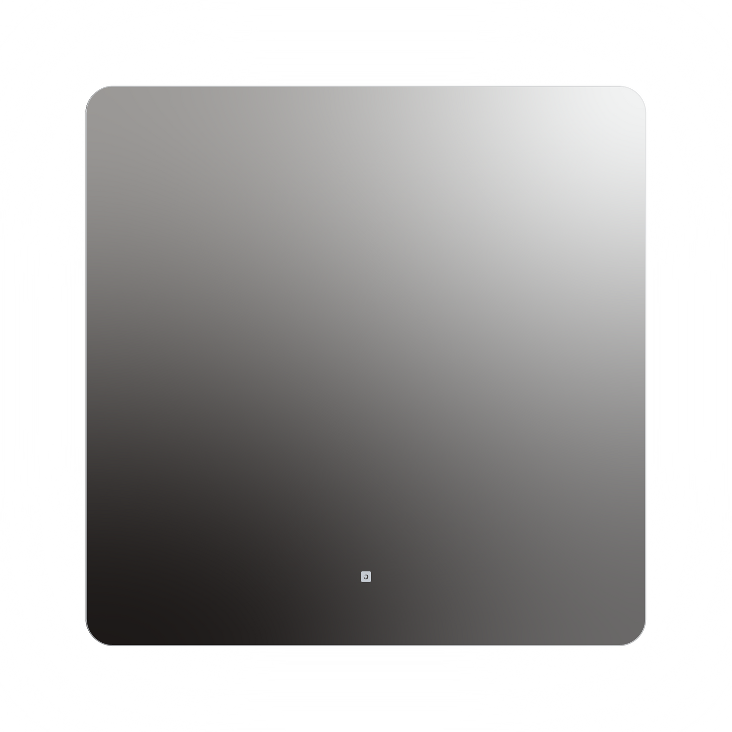 Halo Rounded Rectangle Lighted Mirror