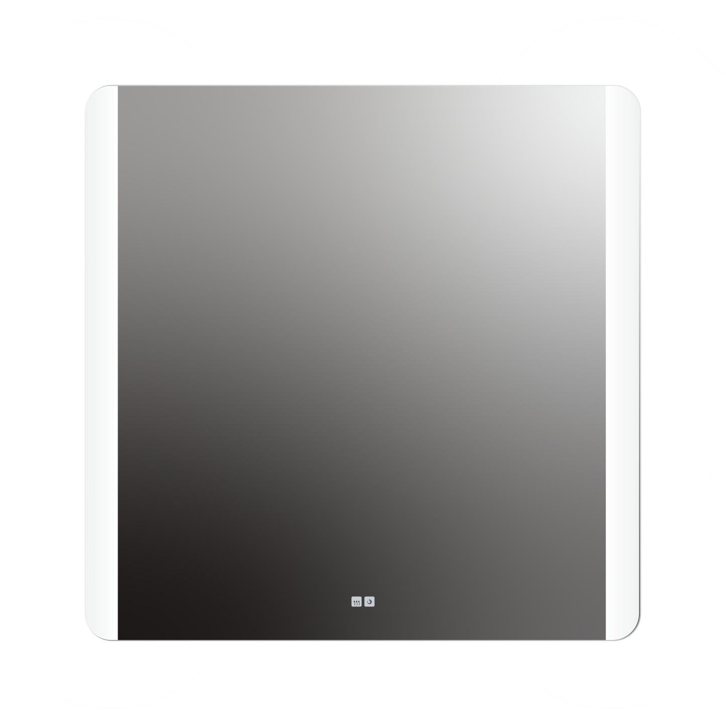 Veda Rounded Rectangle Lighted Mirror
