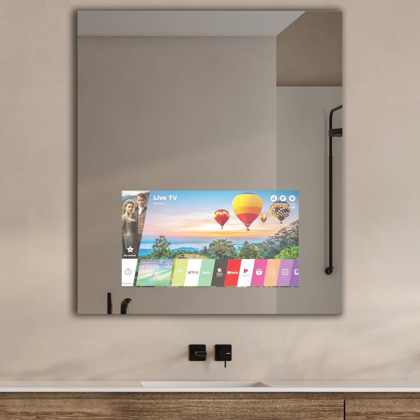 Vanity TV Mirrors