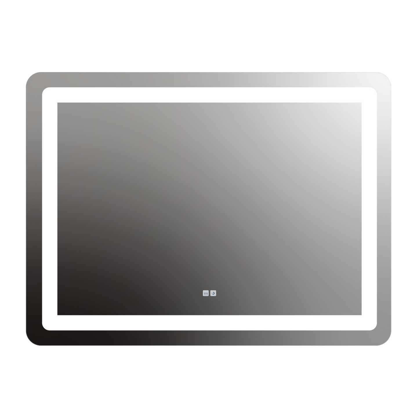 Allegro Rounded Rectangle Lighted Mirror