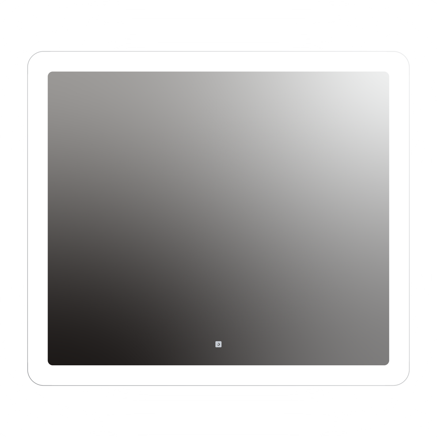 Forte Rounded Rectangle Lighted Mirror