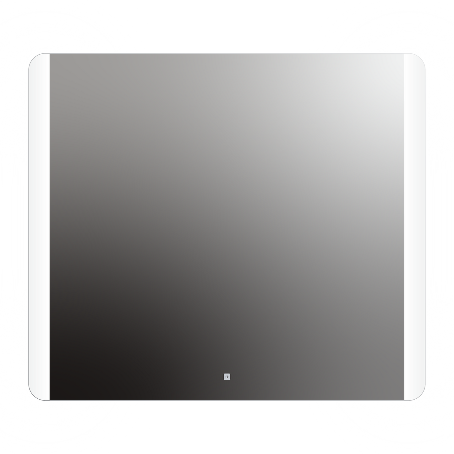 Veda Rounded Rectangle Lighted Mirror