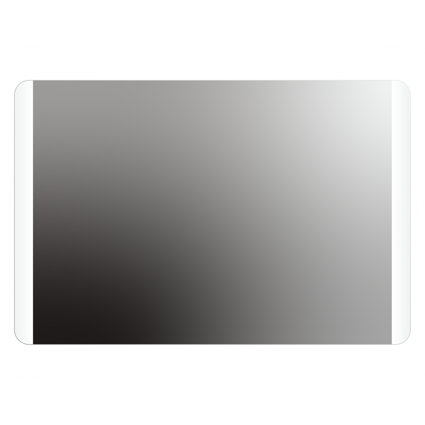 Veda Rounded Rectangle Lighted Mirror