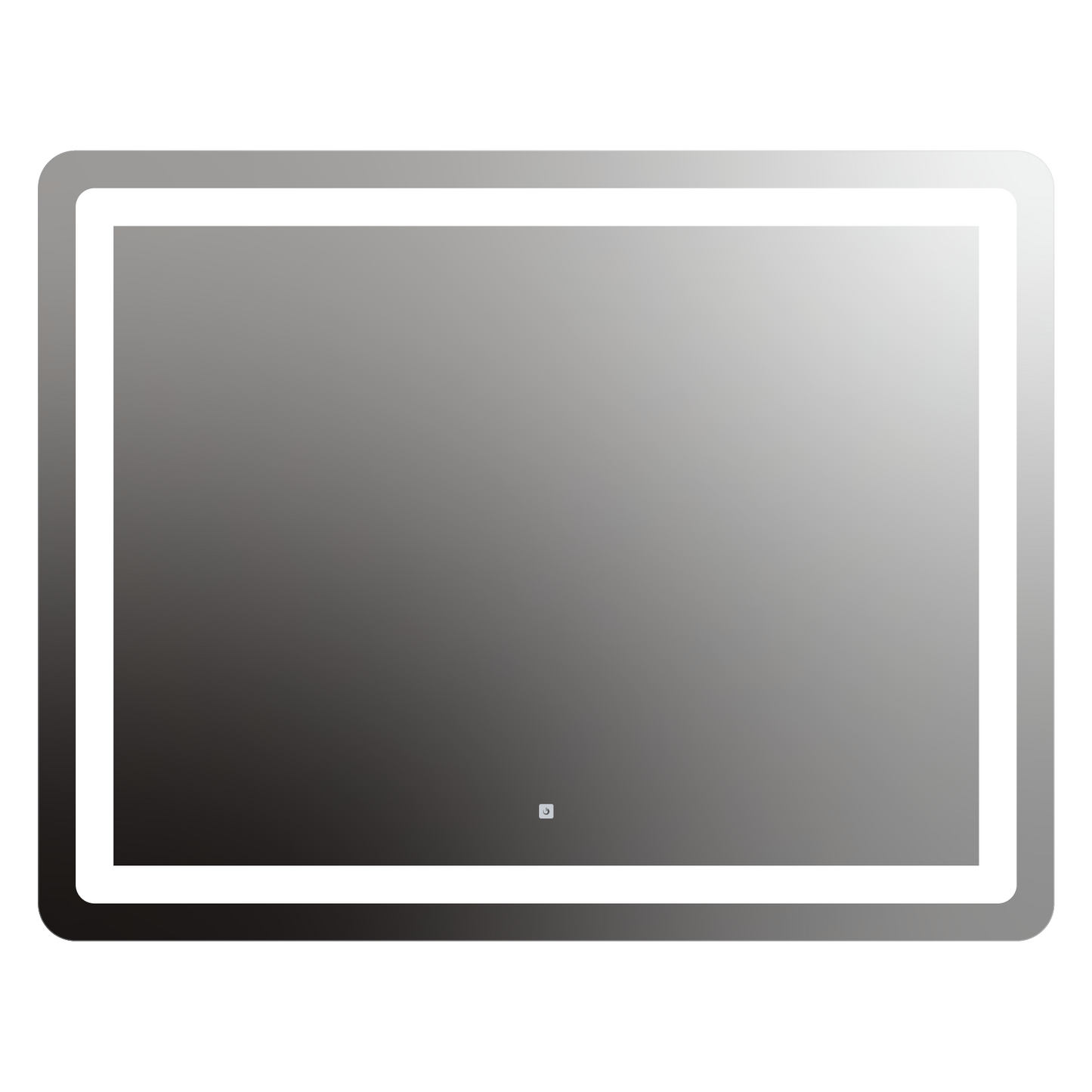 Allegro Rounded Rectangle Lighted Mirror