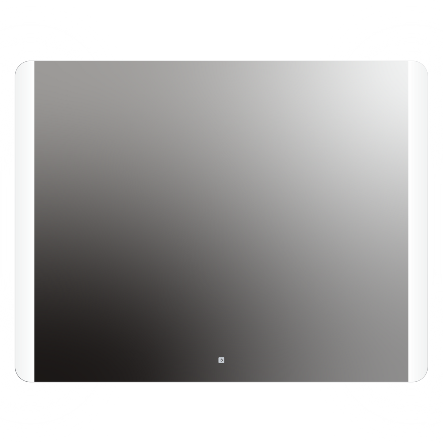 Veda Rounded Rectangle Lighted Mirror