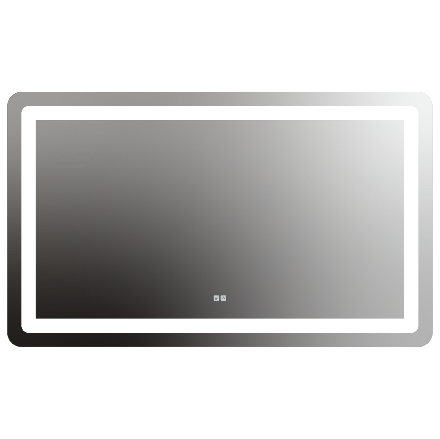 Allegro Rounded Rectangle Lighted Mirror