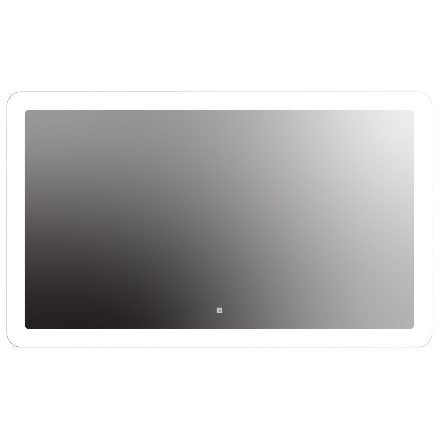 Forte Rounded Rectangle Lighted Mirror