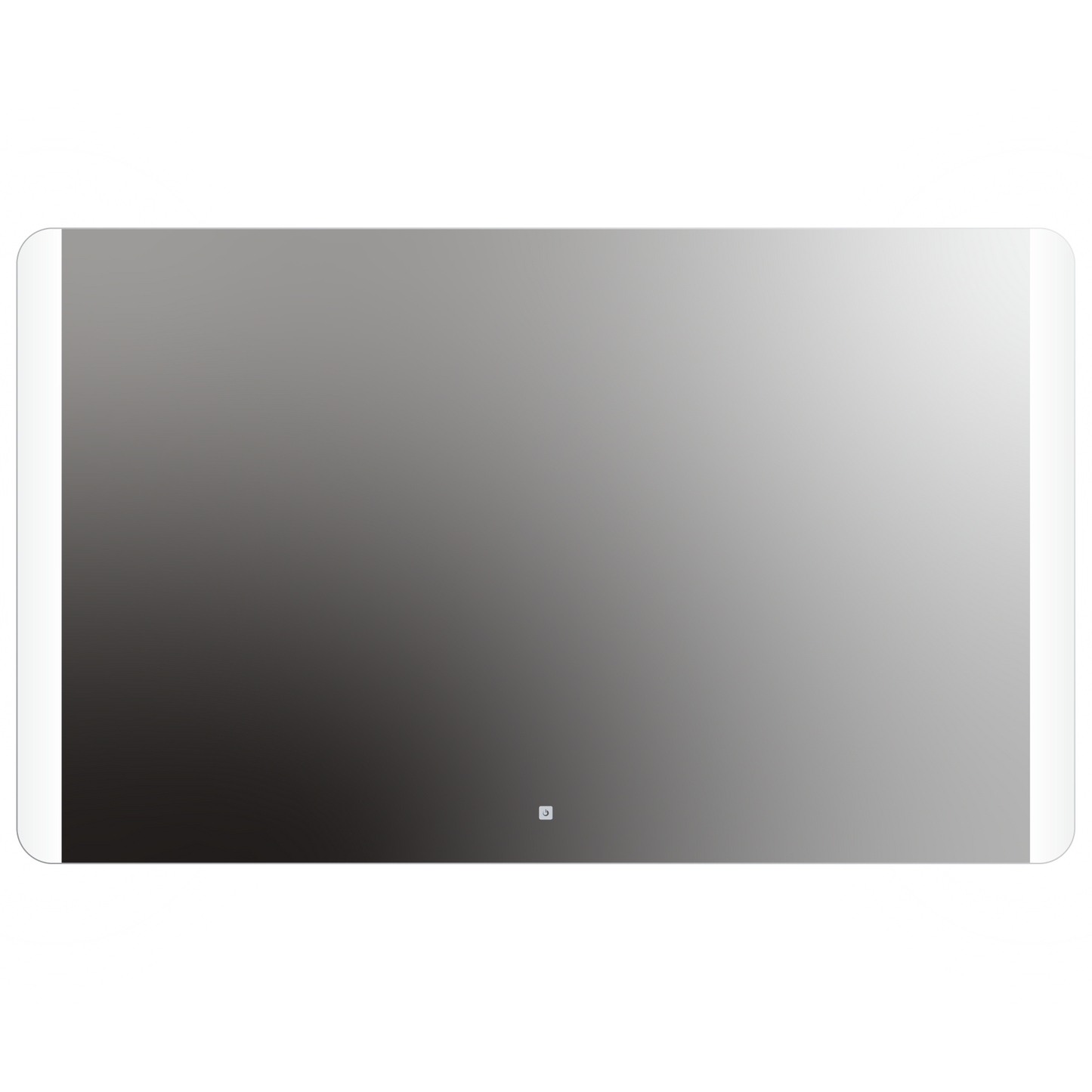 Veda Rounded Rectangle Lighted Mirror