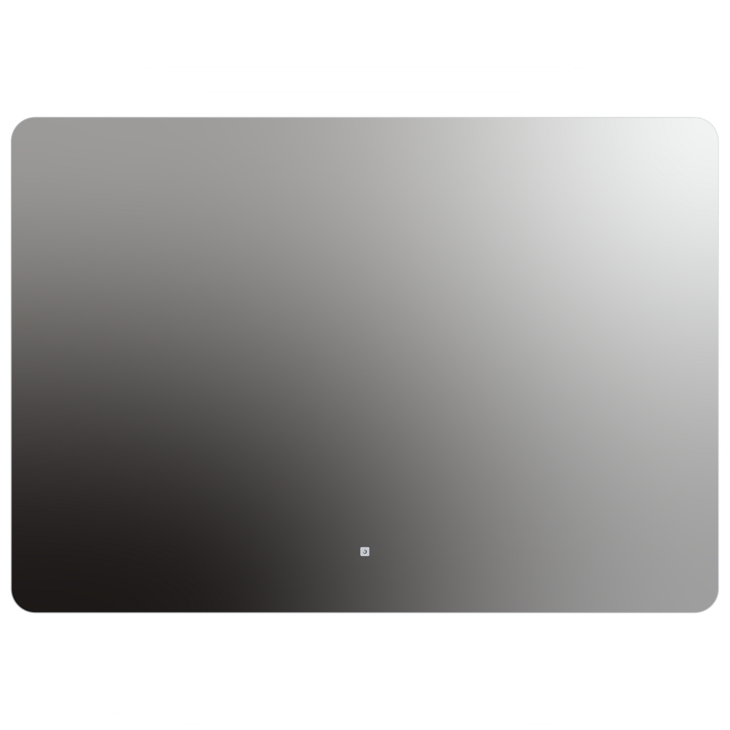 Halo Rounded Rectangle Lighted Mirror