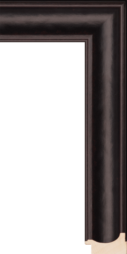 Angus Black Faux Leather