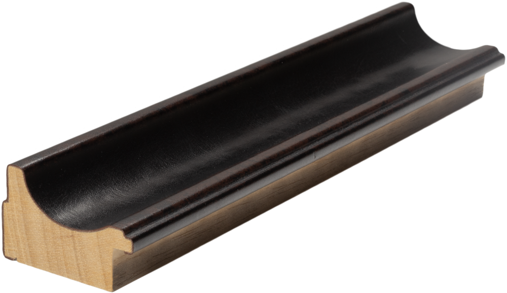 Angus Black Faux Leather