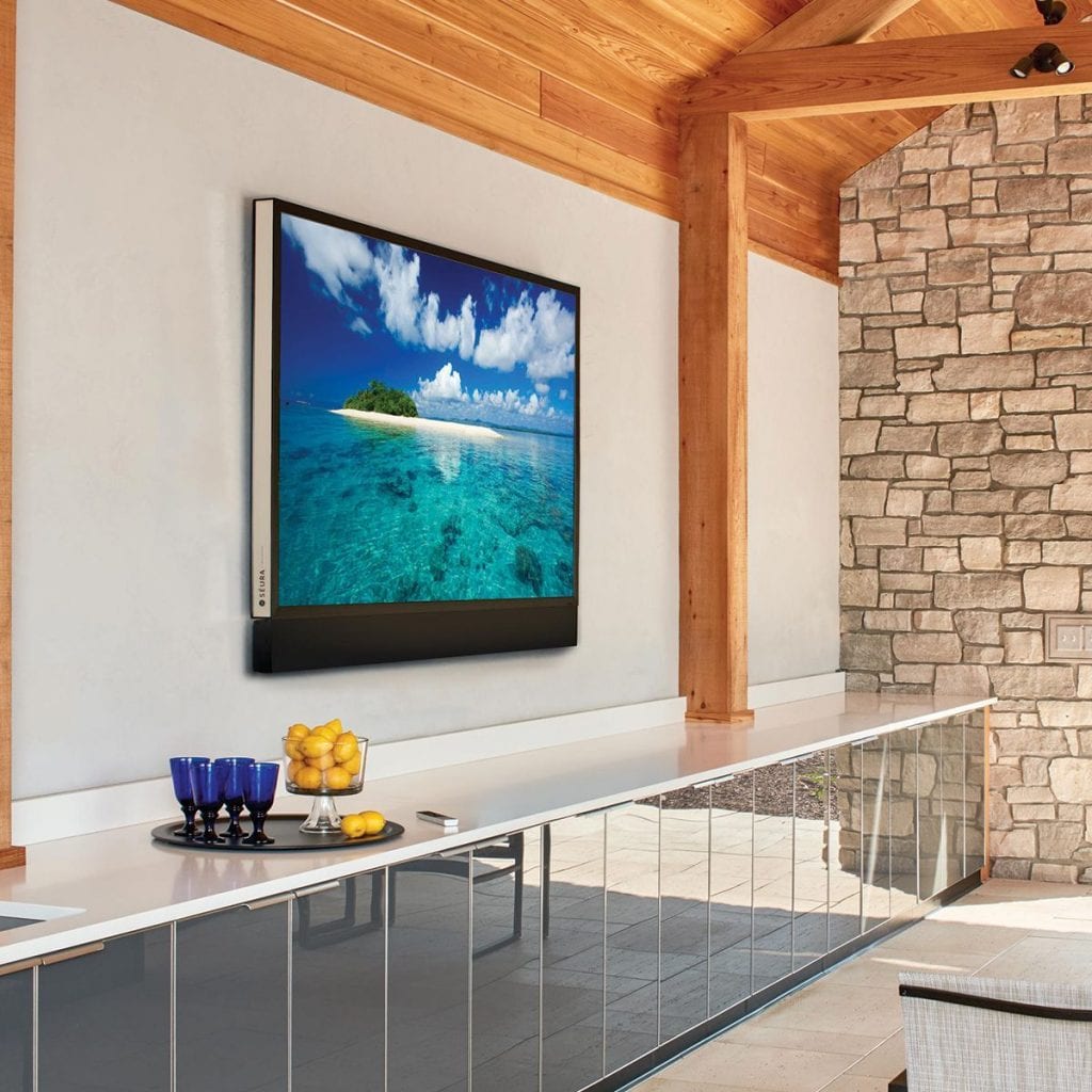 Outdoor TV Slim Wall Mount