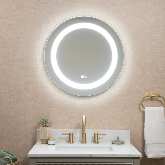 Concerto Round Lighted Mirror