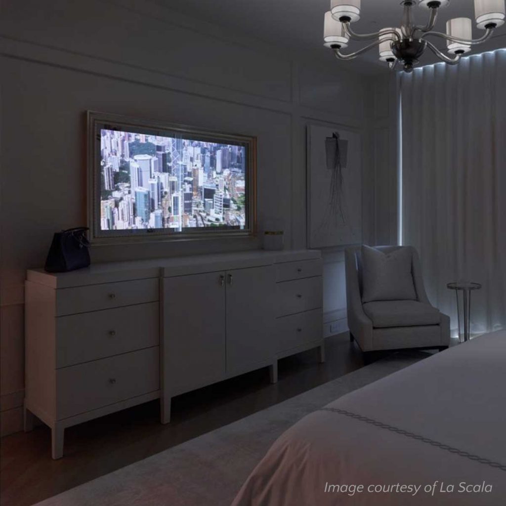 Framed TV Mirrors