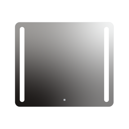 Lumin Rounded Rectangle Lighted Mirror