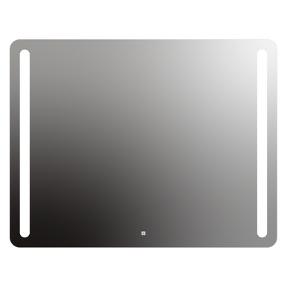 Lumin Rounded Rectangle Lighted Mirror