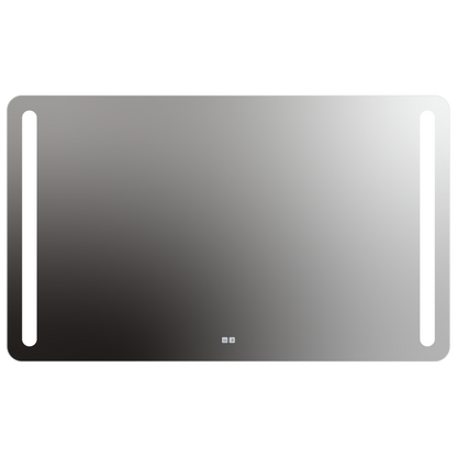 Lumin Rounded Rectangle Lighted Mirror