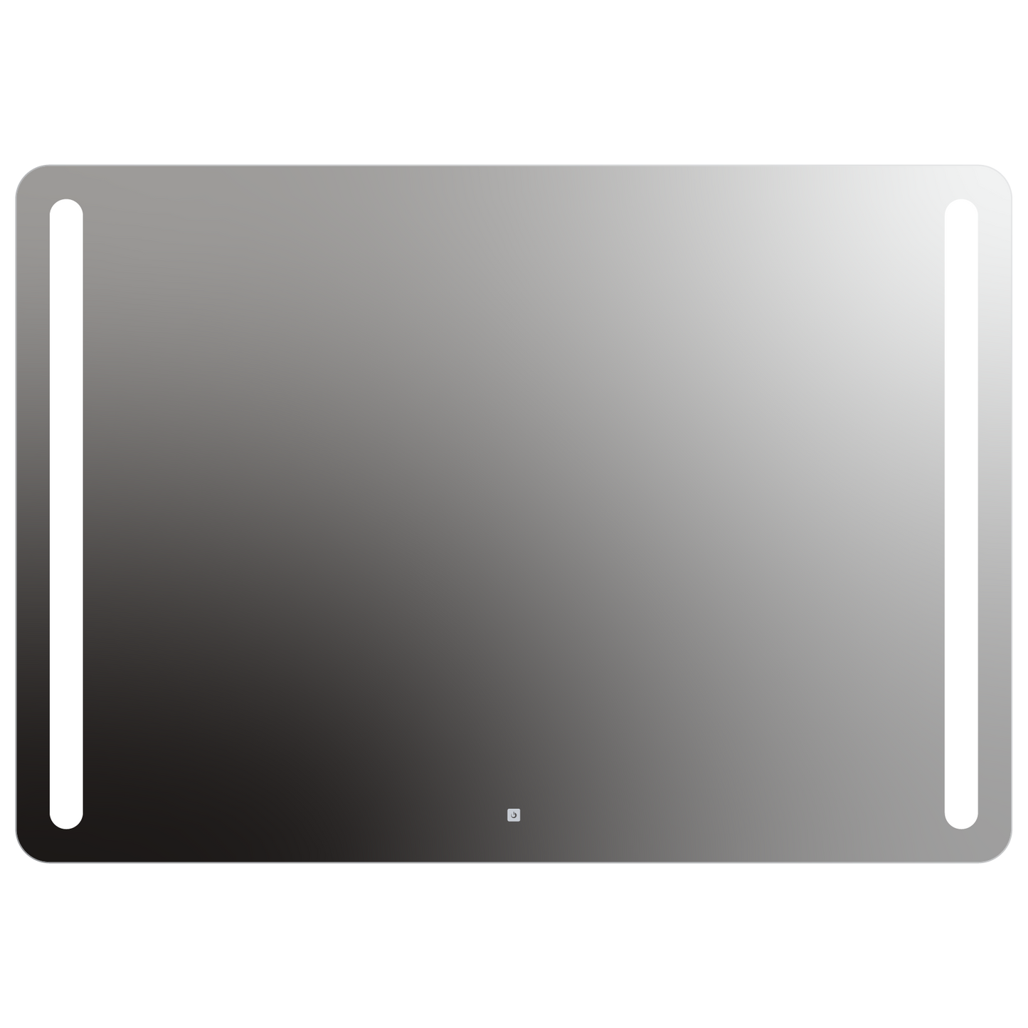 Lumin Rounded Rectangle Lighted Mirror