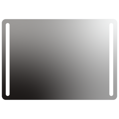 Lumin Rounded Rectangle Lighted Mirror