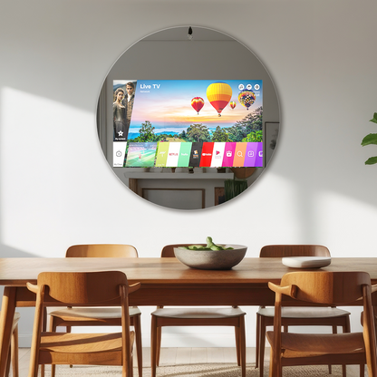 Round TV Mirror