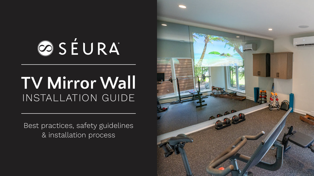 Load video: TV Mirror Wall Installation Guide