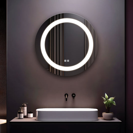 Concerto Round Lighted Mirror