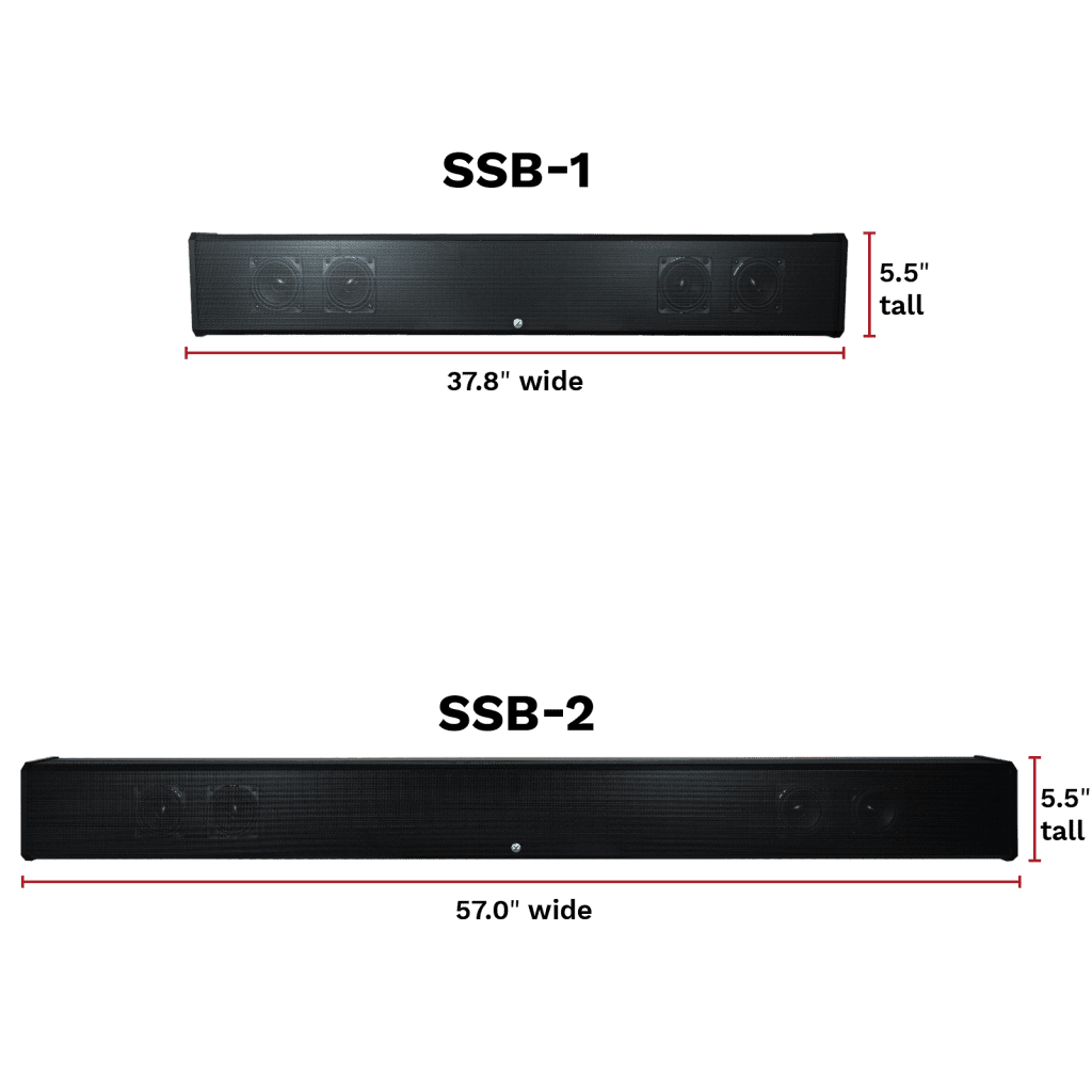 80W Outdoor Soundbar